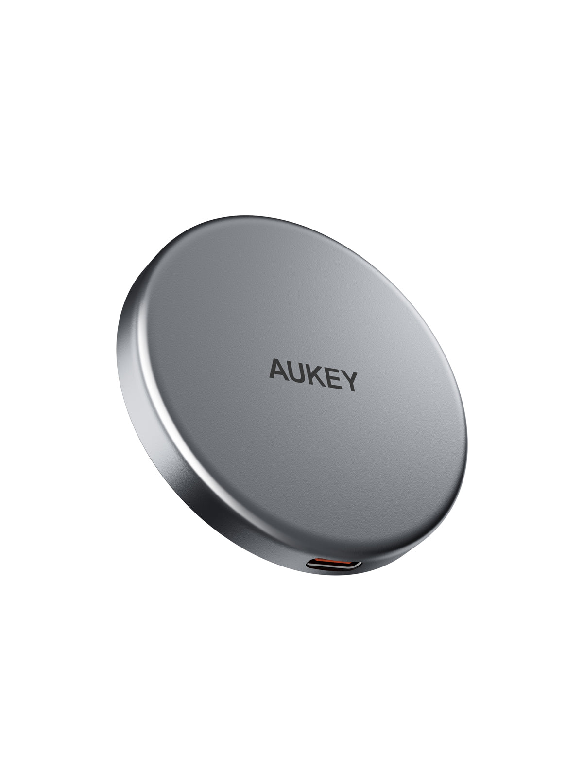 AUKEY LC MC10 Qi2 Certified Magnetic Wireless Charger - Fast Charging for iPhone 15/14/13, Samsung Galaxy S23/S22 - Perfect for Home, Office & Car Use