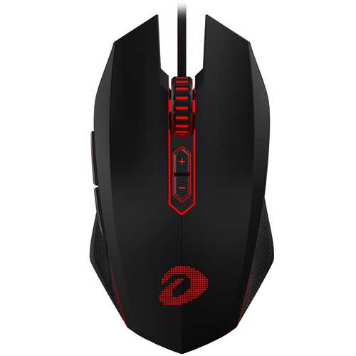 Dareu EM925 8000DPI Ergonomic Gaming Mouse with 7 Programmable Buttons & RGB LED - Wired USB Optical Mouse for PC, Laptop, Desktop - Perfect for FPS, MOBA, and Office Work