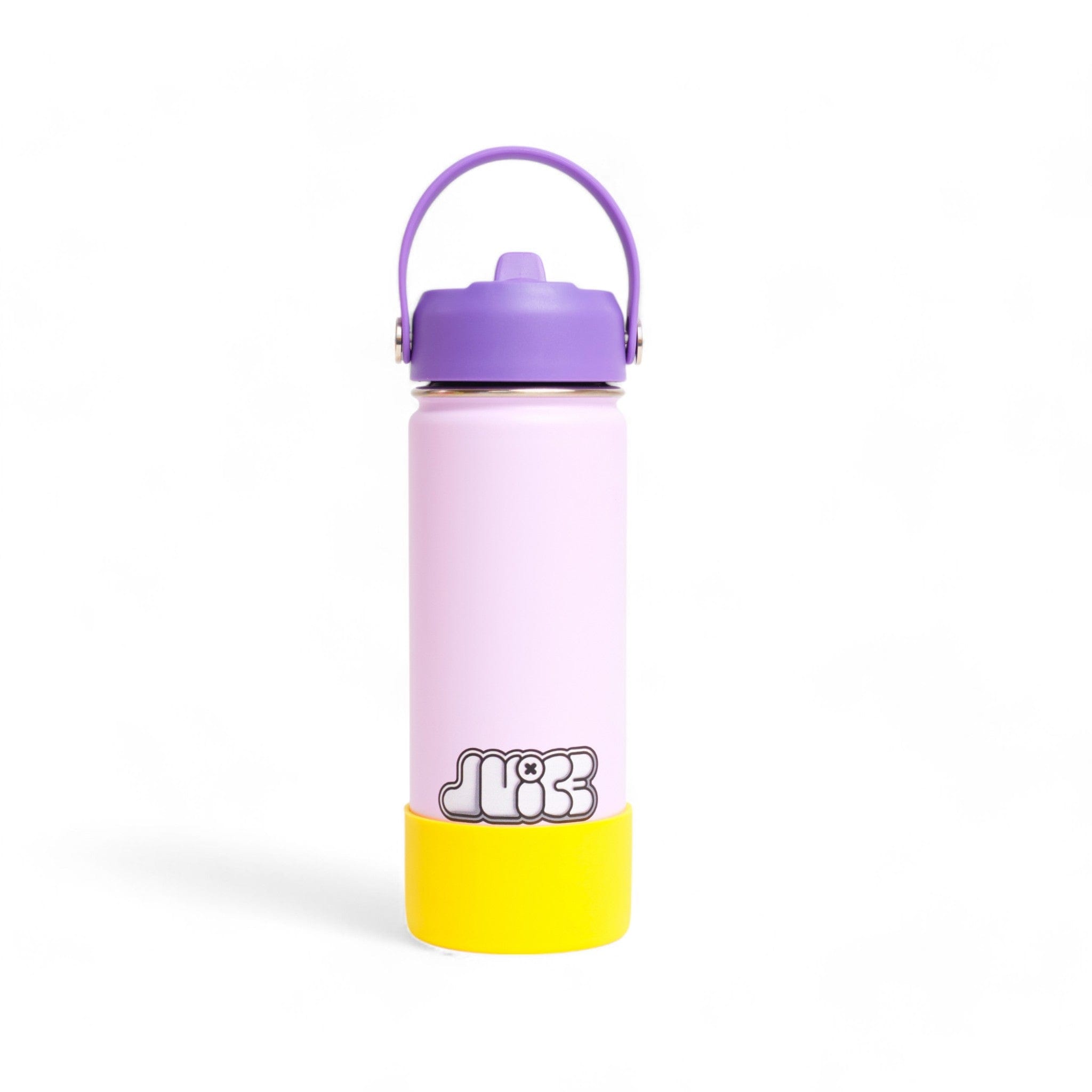 Big Lilac Blok Party Bottle - Insulated Stainless Steel Water Bottle for Outdoor Adventures, Gym & Travel
