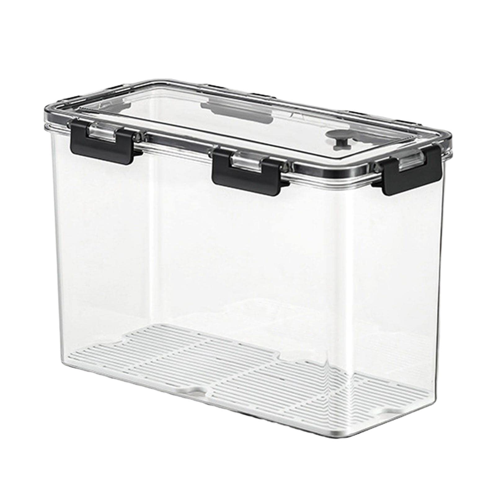 BPA-Free 3800ml Freezer Food Storage Containers with Lids - Meal Prep, Fruit & Vegetable Organizer for Refrigerator - Perfect for Kitchen, Office Lunch & Camping Food Preservation