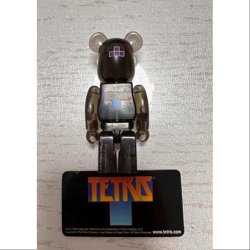 Bearbrick Series 18 PATTERN Tetris 100% Collectible Figure - Limited Edition Art Toy for Display & Gifting - Perfect for Anime Fans, Gamers & Pop Culture Collectors