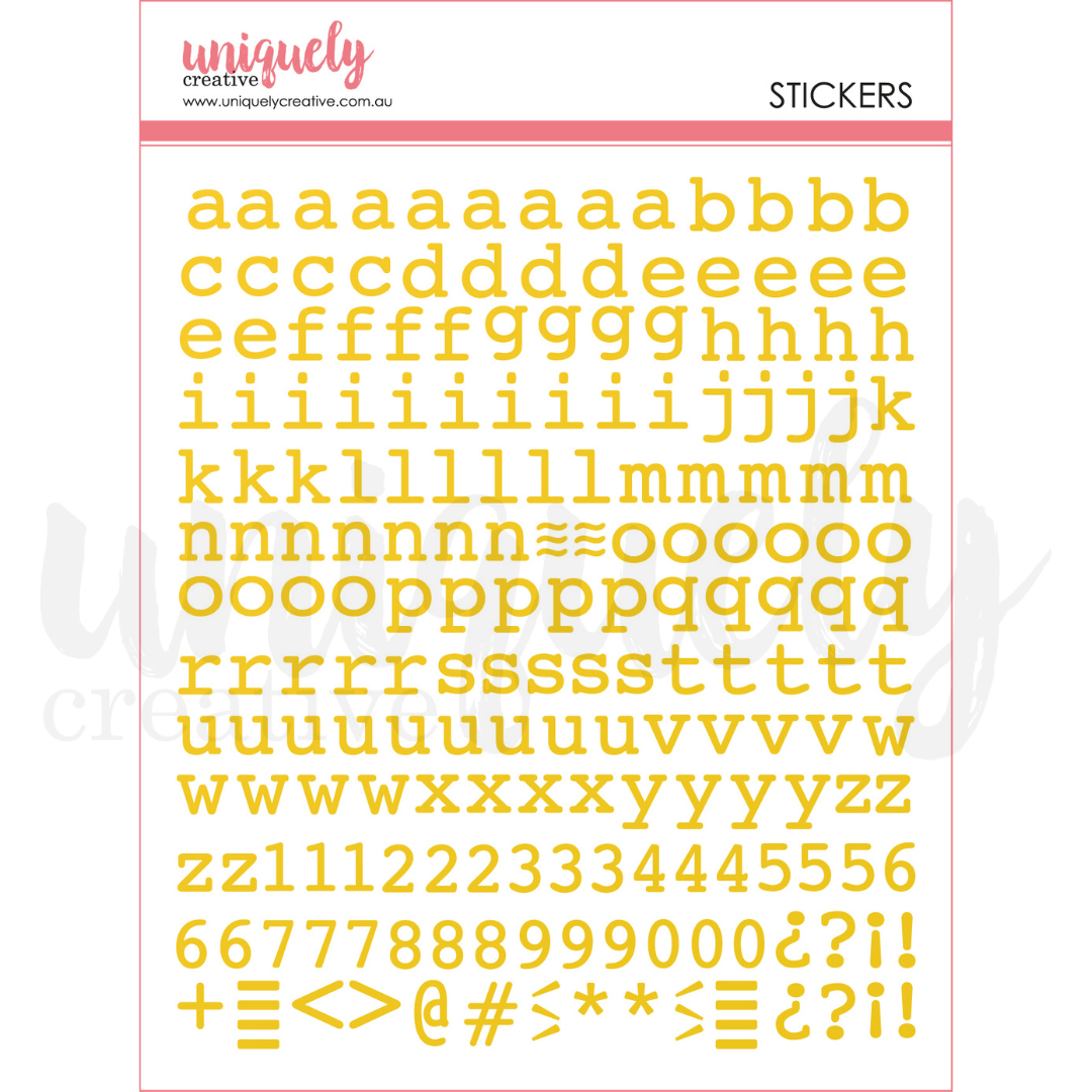 Puffy Gold Alpha Stickers - Premium 3D Puffy Letter Stickers for Scrapbooking, DIY Crafts, and Bullet Journaling - Perfect for Kids, Teachers, and Craft Enthusiasts