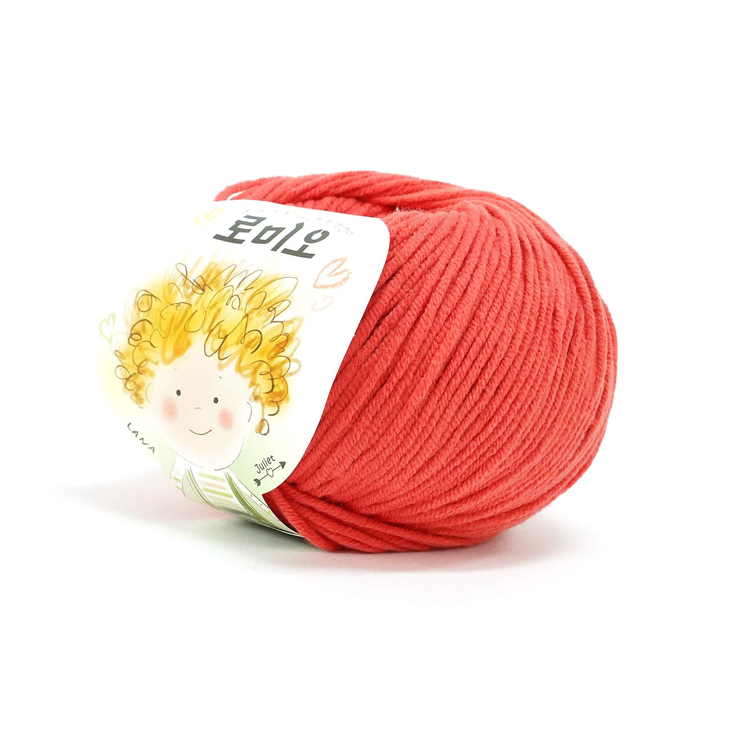 Premium Cotton & Acrylic Doll Making Yarn - Soft & Durable Craft Yarn for Amigurumi, Crochet Dolls, DIY Toys & Handmade Gifts (Romeo Brand)