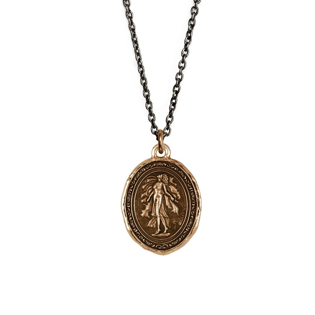Gaia Goddess Talisman Necklace - Spiritual Jewelry for Women, Earth Mother Pendant - Perfect for Meditation, Yoga & Energy Healing