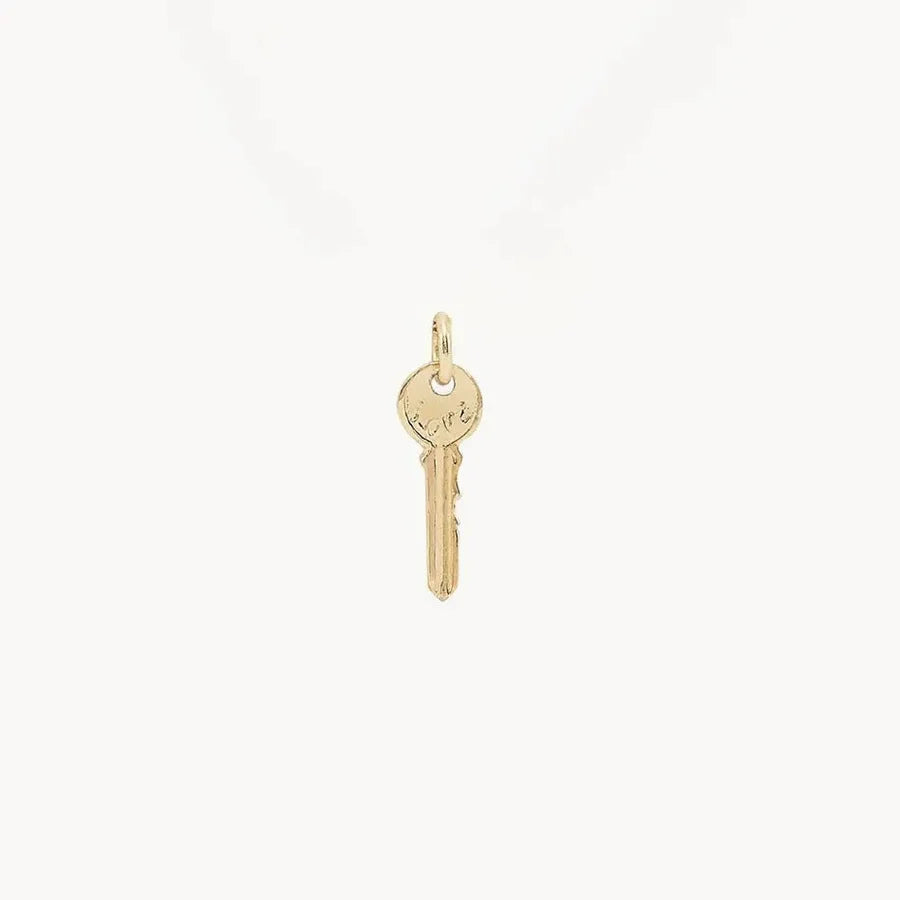 10K Gold Avata Key Charm - Elegant & Durable Keychain for Women & Men - Perfect for Gifts, Home, Office & Travel Accessories