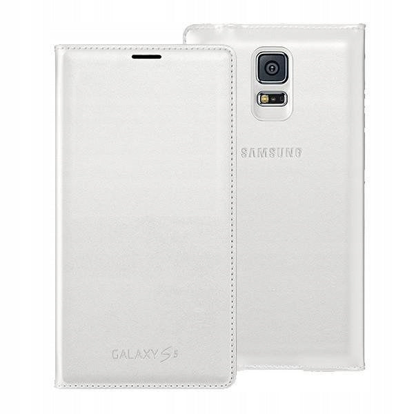 Original Samsung Galaxy S5 Protective Case EF-WG900WEGWW - Slim Fit Shockproof Cover for Samsung Galaxy S5 (White) | Perfect for Everyday Use, Travel & Outdoor Activities