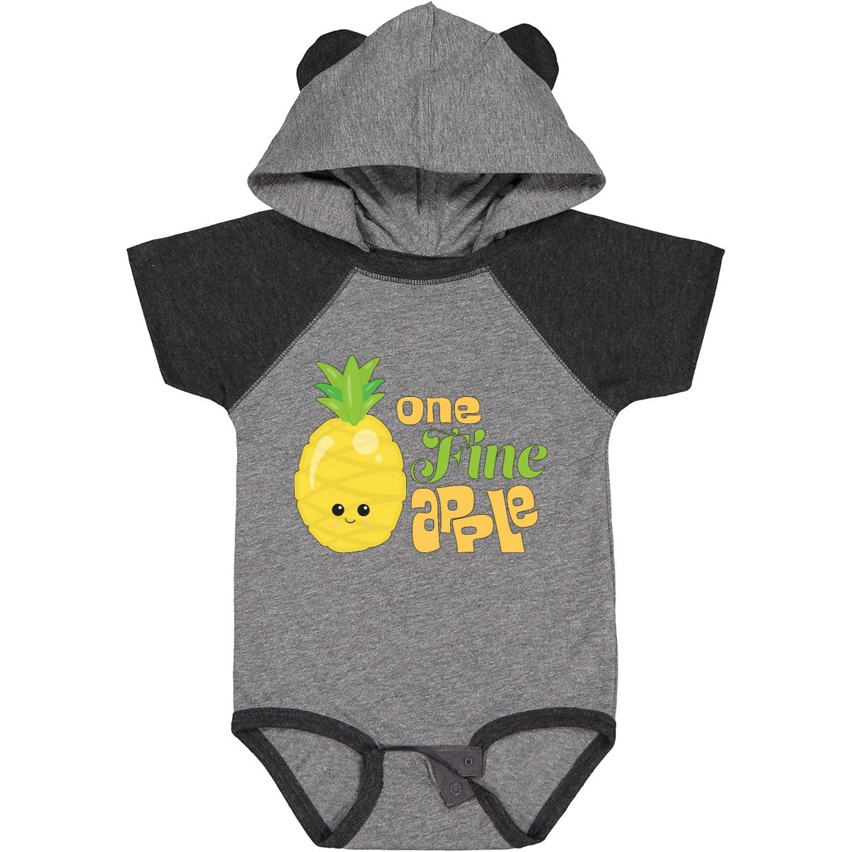 Inktastic Cute Pineapple Baby Bodysuit - Soft Cotton Onesie for Newborns & Infants - Perfect for Playtime, Photo Shoots & Everyday Wear