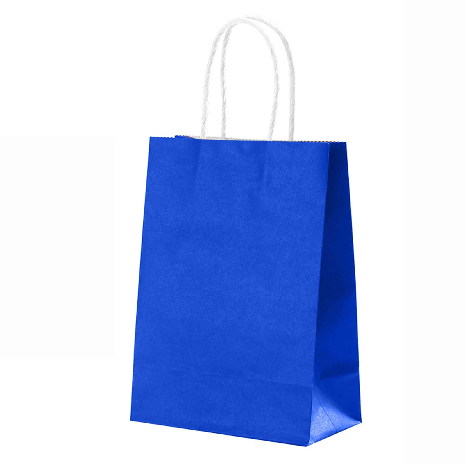 100 Pcs Kraft Paper Bags with Handles - 10x5x13 Inch Eco-Friendly Brown Shopping Bags for Retail Stores, Restaurants, Takeout, Grocery, Bakery, DIY Crafts & Gift Wrapping | Reusable & Durable for Parties, Weddings & Farmers Markets