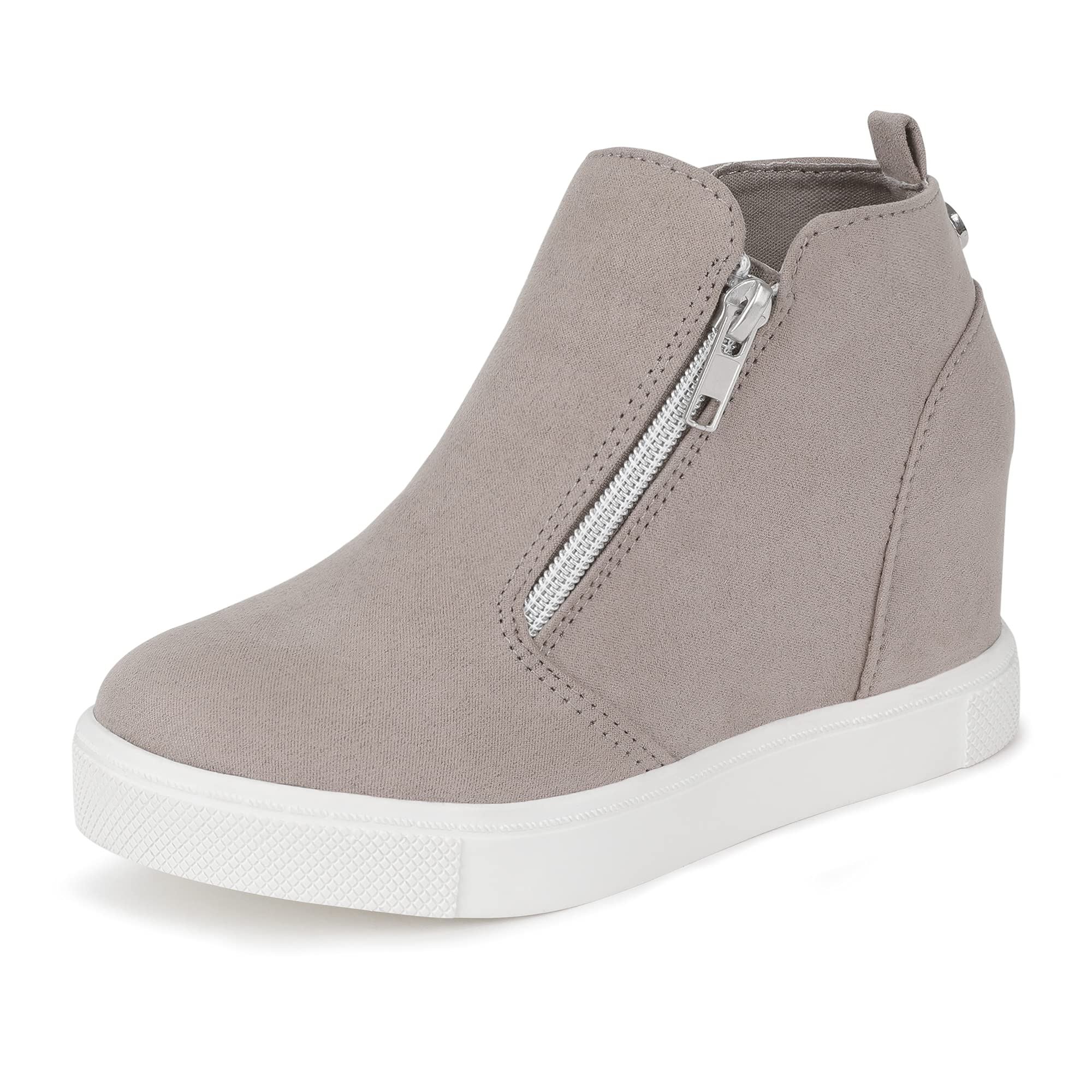 Girls' Wedge Sneakers High Top Platform Boots for Kids - Toddler & Youth Sizes | Comfortable School Shoes & Fashion Casual Wear