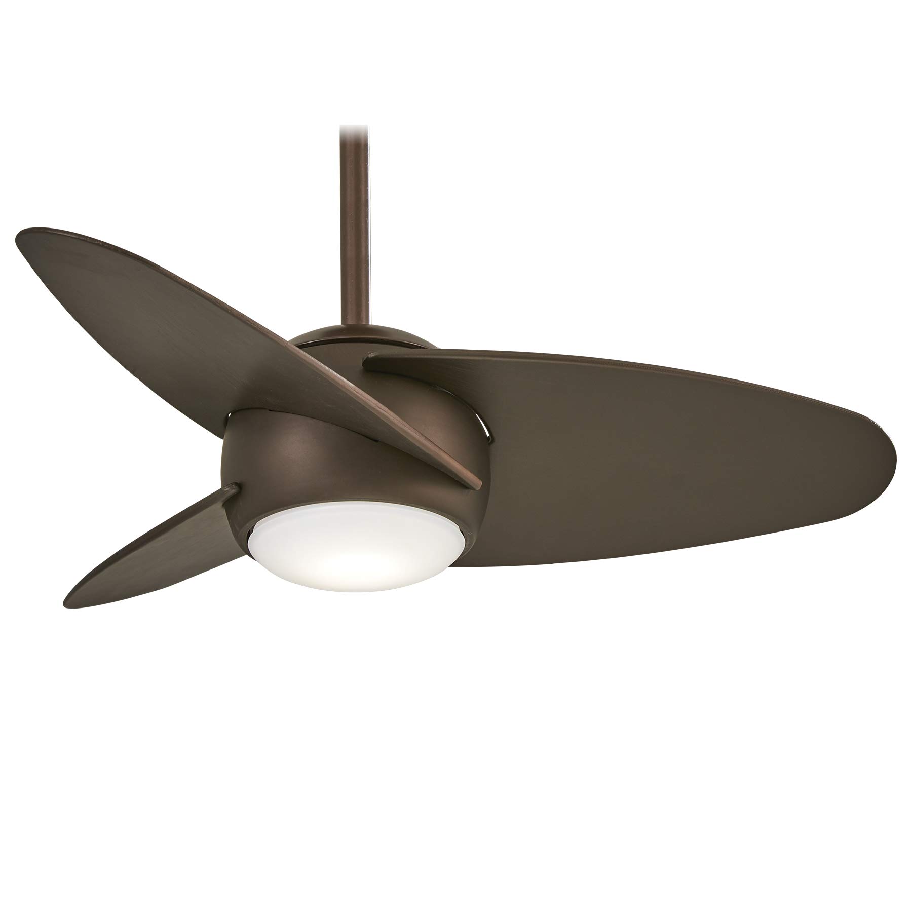 Minka-Aire F410L-ORB 36 Inch Modern Ceiling Fan with Quiet DC Motor & Energy Efficient 18W LED Light Kit - Oil Rubbed Bronze Finish for Living Room, Bedroom or Office Cooling