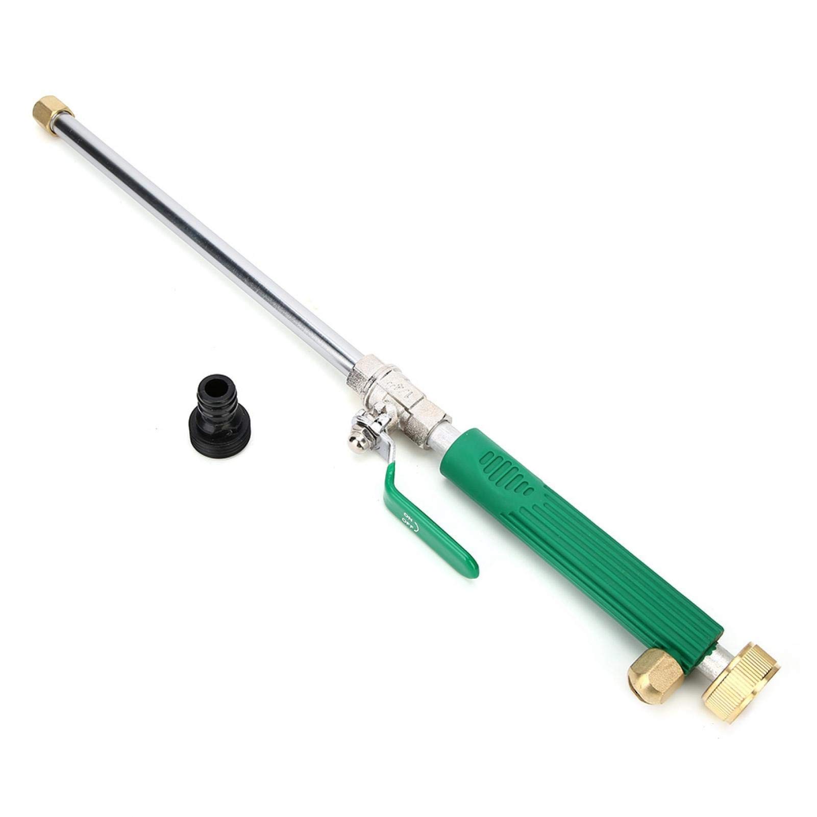 High Pressure Car Wash Water Jet Nozzle - Detachable Garden Hose Sprayer for Vehicle Cleaning & Home Watering (Green, 12