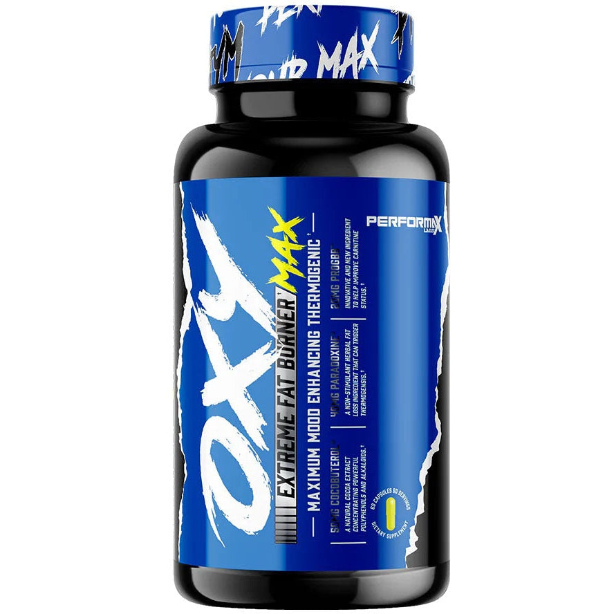 Performax Labs OxyMax - Premium Nitric Oxide Booster for Enhanced Workout Performance & Muscle Pump - Pre-Workout Supplement for Gym, Bodybuilding & Athletic Training