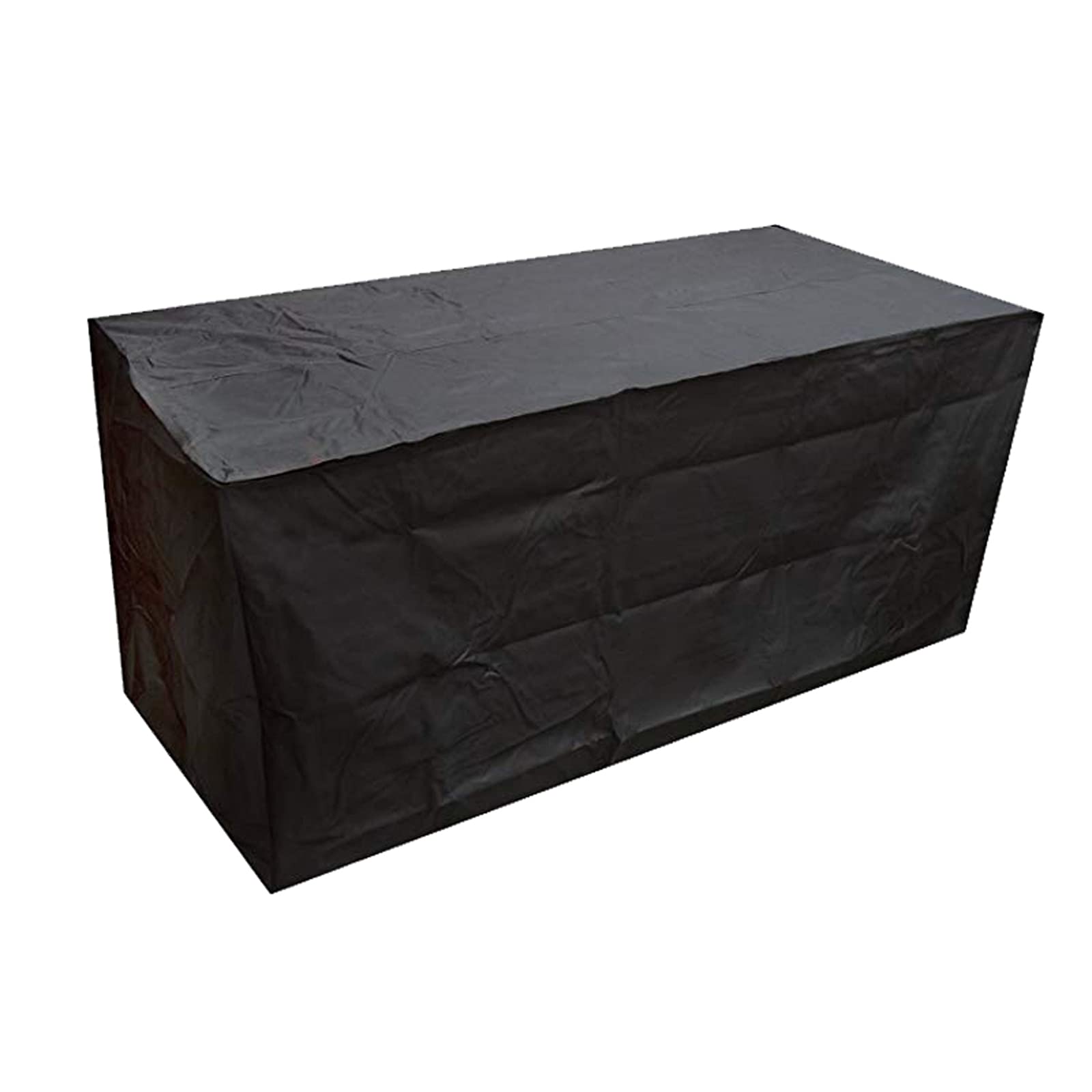 Waterproof 420D Oxford Patio Table Cover 102x53x32in - Heavy Duty Windproof Outdoor Furniture Protector for Rectangular Garden Tables, Perfect for Backyard, Deck, and Poolside Use