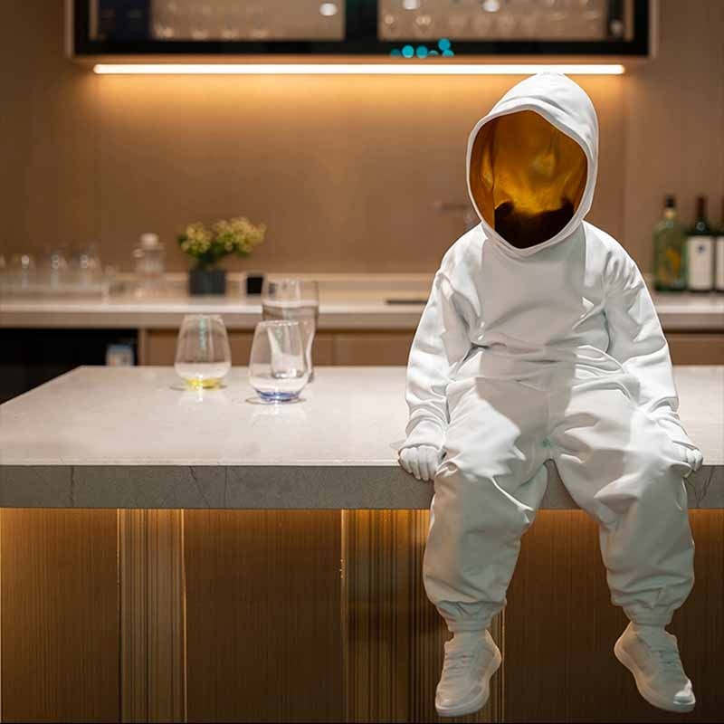 Authentic Astronaut Figurine for Kitchen Decor - Perfect Gift for Space Enthusiasts & Sci-Fi Lovers | Ideal for Home, Office, or Themed Parties
