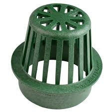 NDS 75 4 Atrium Grate Green - Heavy Duty Drainage Solution for Landscaping, Patios & Commercial Areas