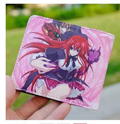 DEOLBA Anime Themed PU Leather Coin Purse for Women - Stylish High School Design Wallet Bag Holder for Daily Use, Shopping & Travel