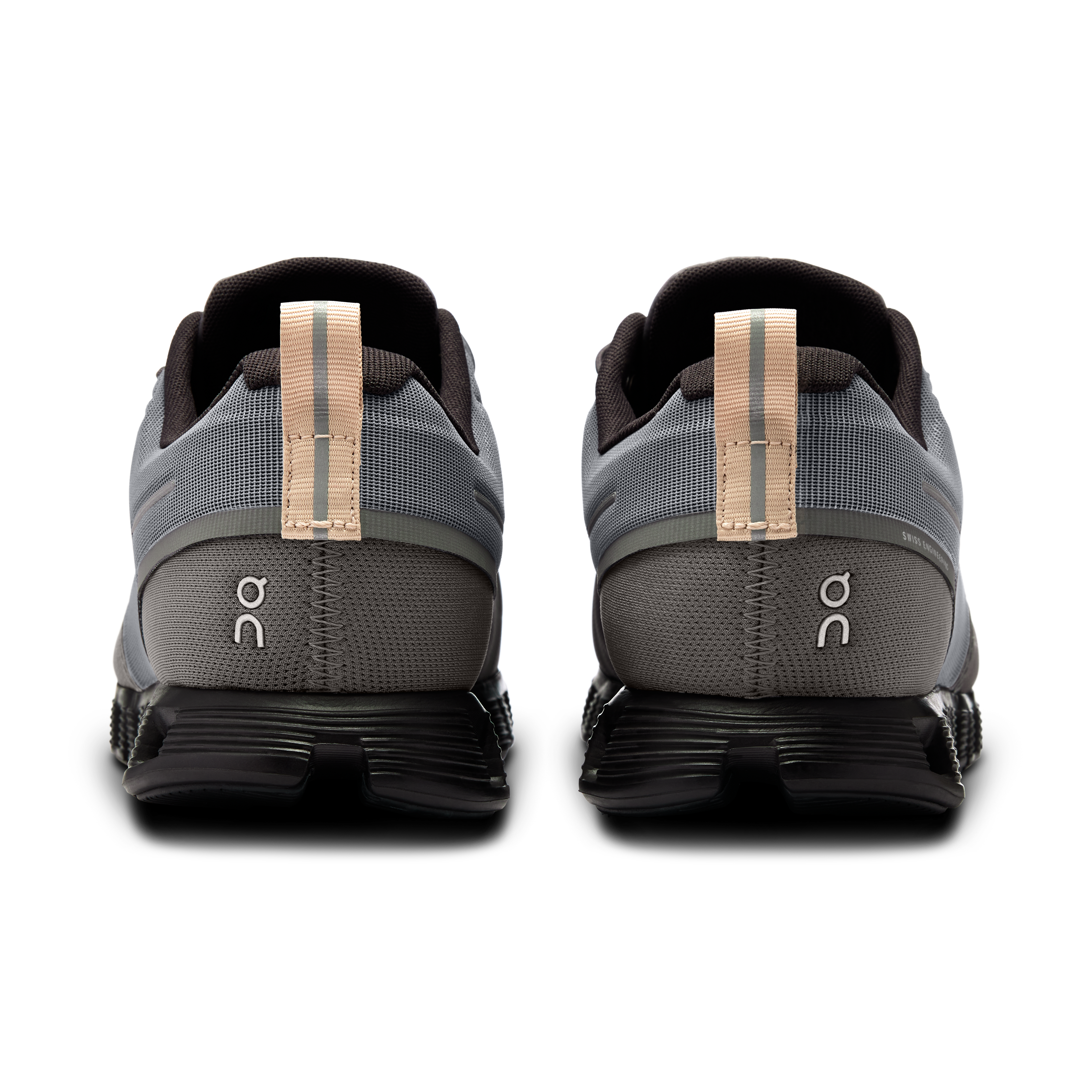 On Running Men's Cloud 5 Waterproof Running Shoes - Lightweight Trail & Road Sneakers for Jogging, Hiking & Outdoor Activities (Asphalt/Magnet)