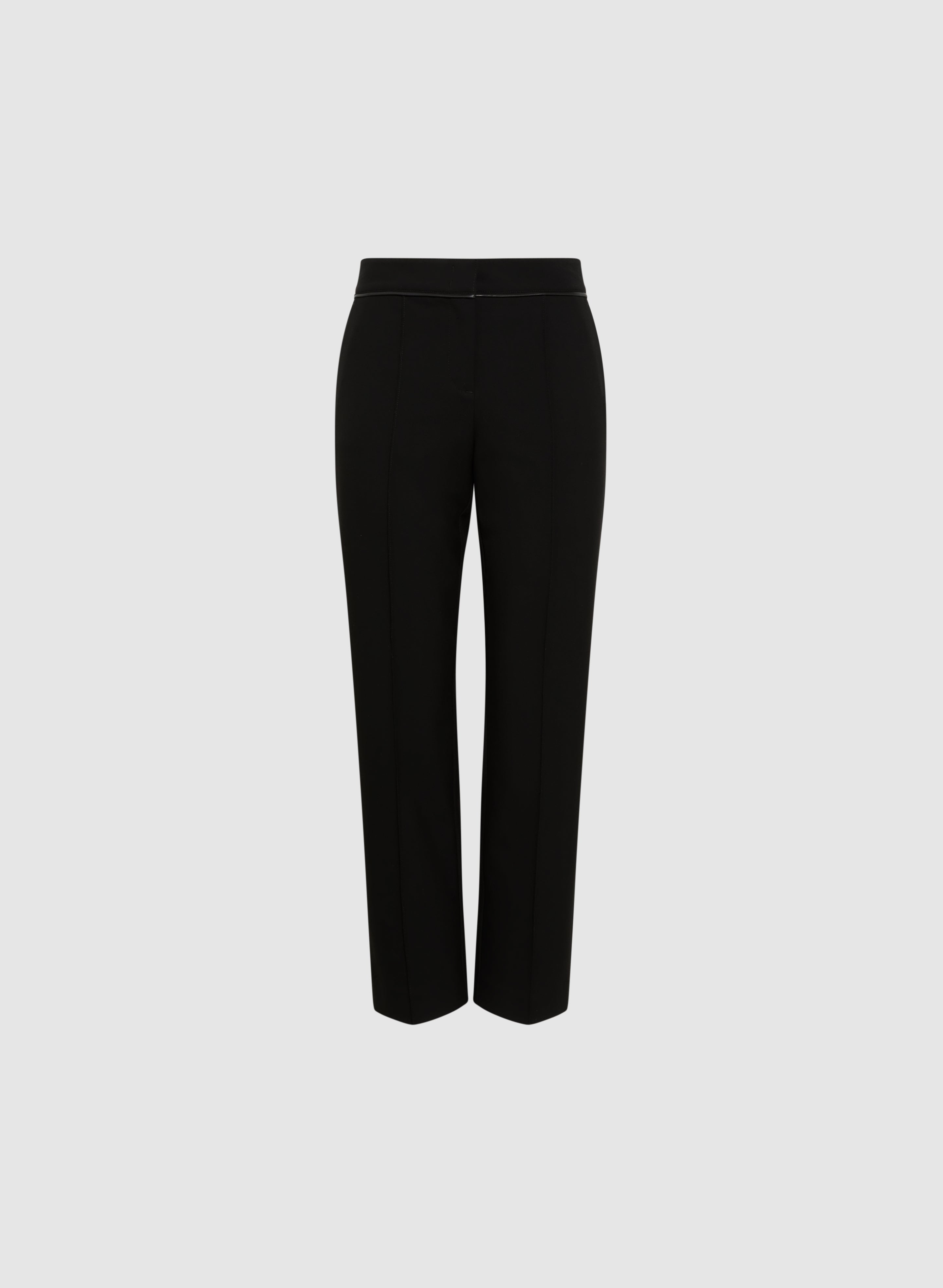 Emma Women's Straight Leg Pants - High Waist Slim Fit Ankle Pants for Work & Casual Wear | Office, Business, Travel & Everyday Outfits