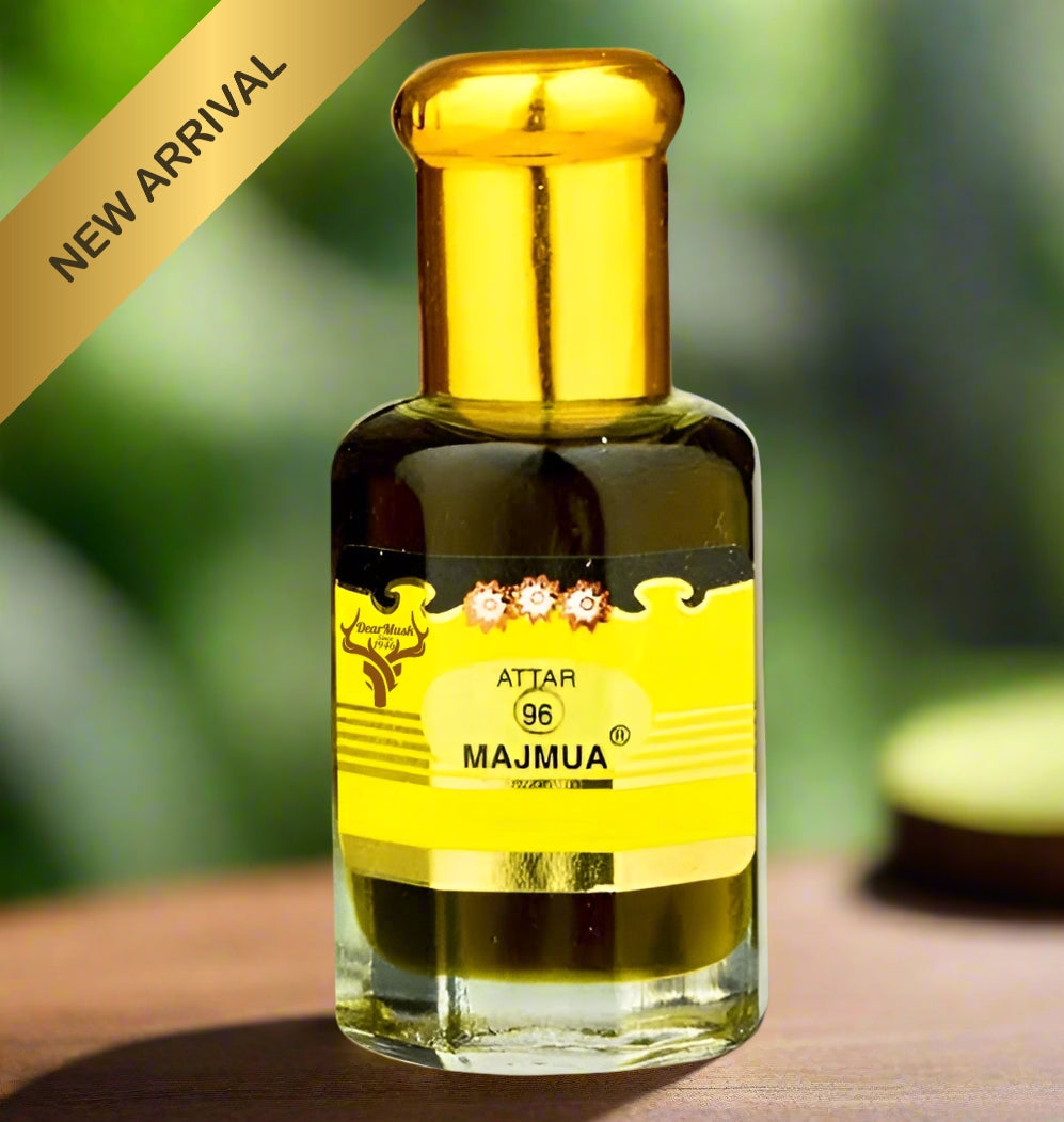 10ml Original Majmua 96 | Pure Traditional Signature Blend | Premium Attar Oil for Aromatherapy, Meditation & Spiritual Practices | Long-Lasting Fragrance Oil for Personal & Home Use