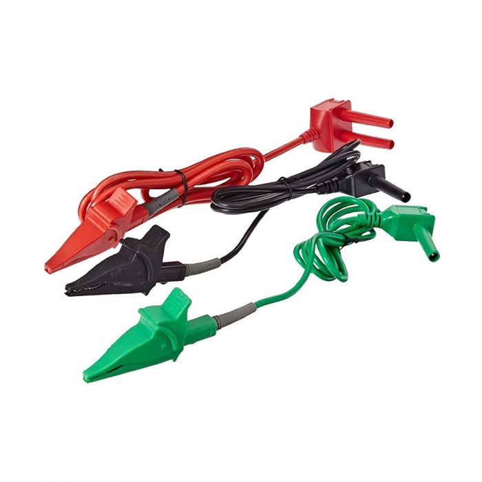 Fluke Amprobe AMB-50 KIT1 Test Lead Set - Black, Green, Red Electrical Test Leads for Multimeters | Perfect for Electricians, HVAC Technicians & DIY Home Electrical Testing