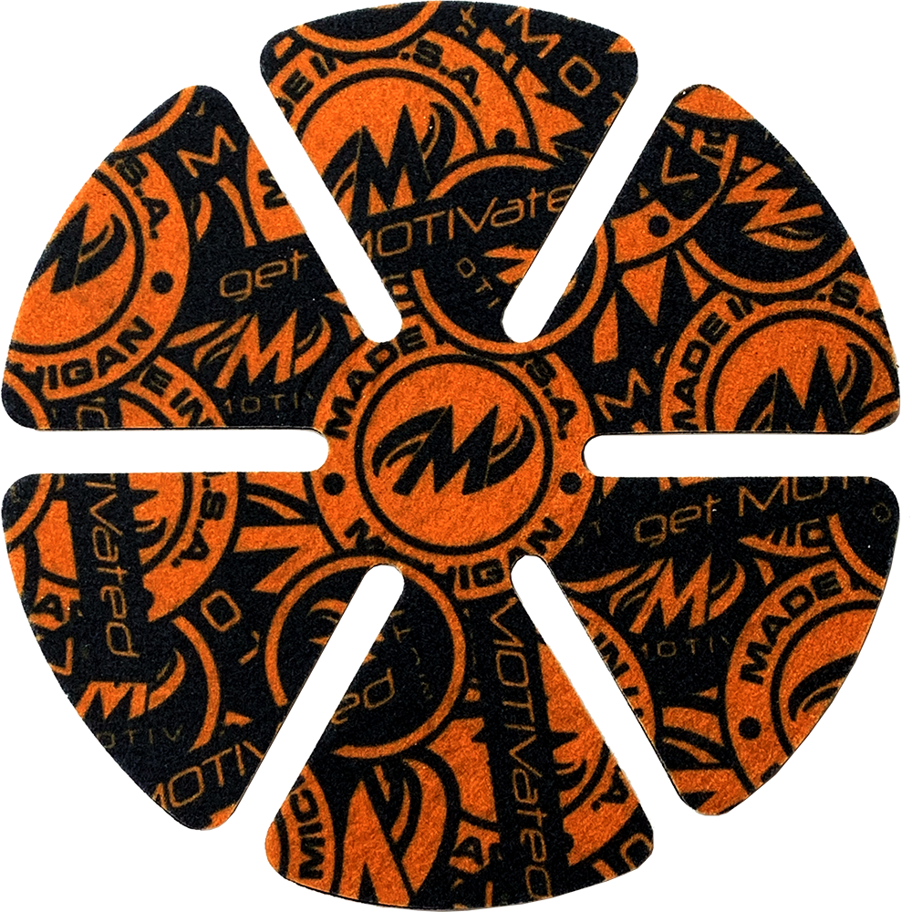 Motiv Vault Ball Cup Guard - Black/Orange - Protective Bowling Accessory for Enhanced Performance & Comfort