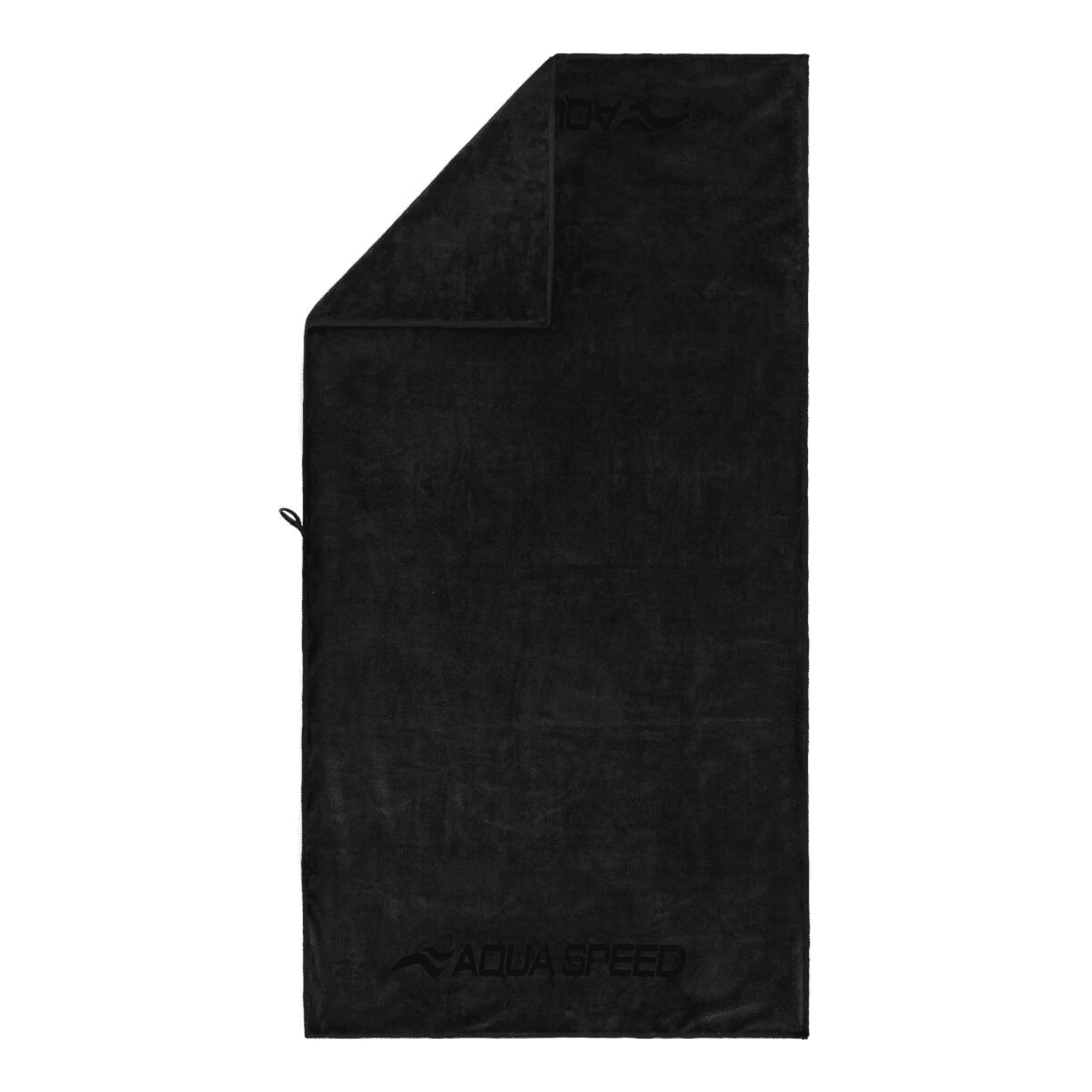 Aqua Speed Microfiber Towel - Ultra Absorbent & Quick Dry, Black - Perfect for Gym, Swimming, Travel & Outdoor Activities