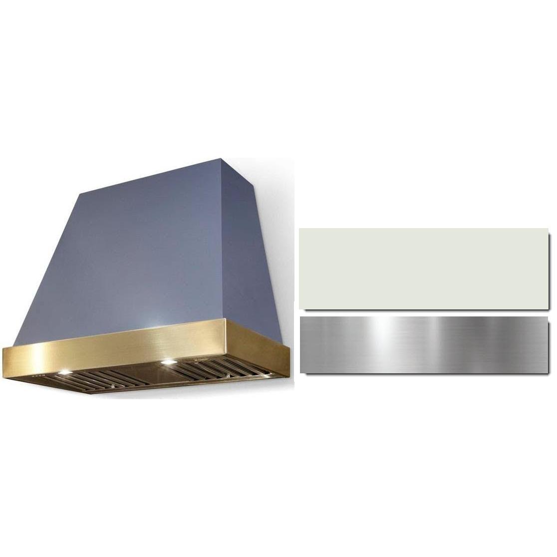 AGA 48 Inch Stainless Steel Wall Mount Range Hood - AH4830EUCWHTBN | Powerful 900 CFM Kitchen Ventilation | Ideal for Home Chefs & Modern Kitchens