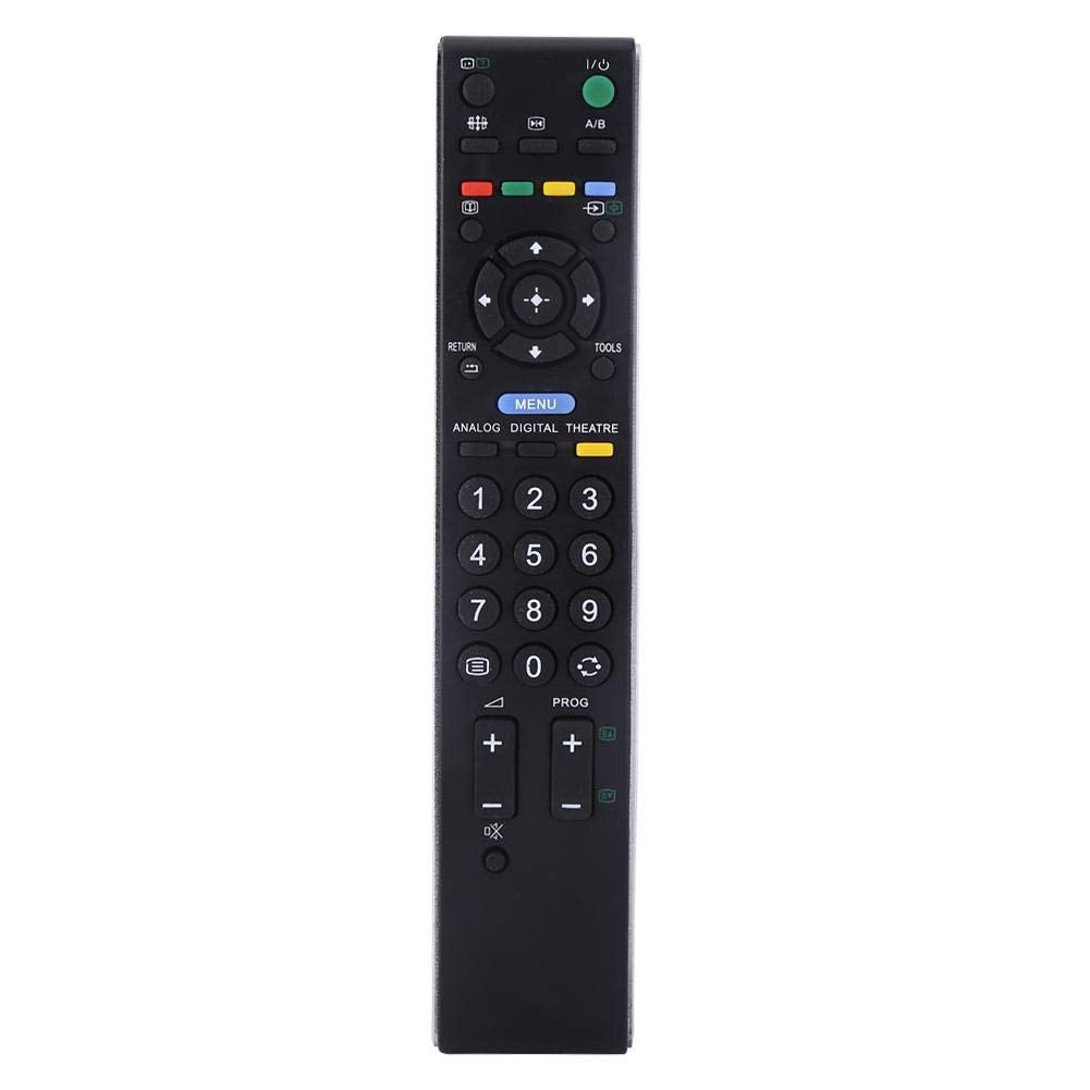 Bewinner RM-ED009 Universal Smart TV Remote Control Replacement for LCD LED TVs with Keyboard - Black | Perfect for Netflix, Hulu & Smart TV Navigation