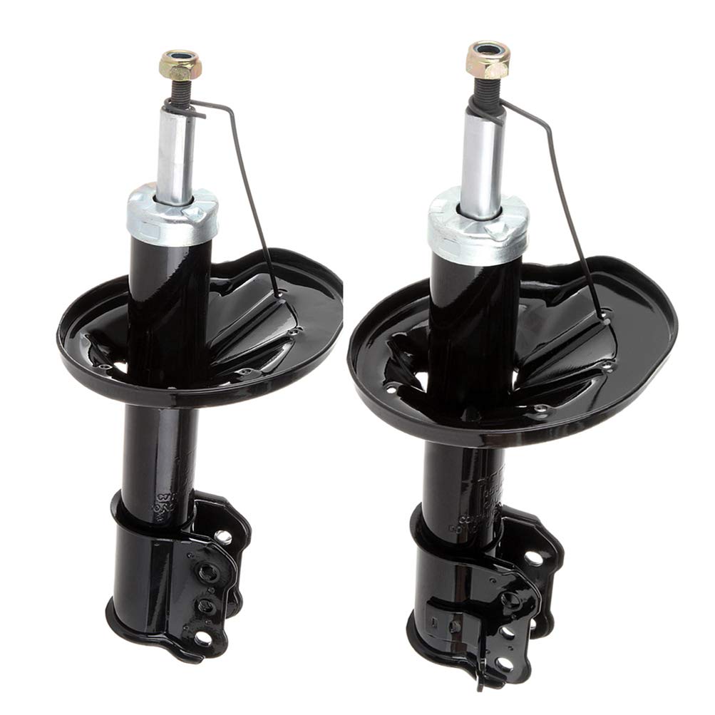 High-Performance Front Shock Absorbers for 1998-2002 Mazda 626 - 2pc Set Replacement Struts - Smooth Ride & Enhanced Handling for City Driving & Highway Commutes