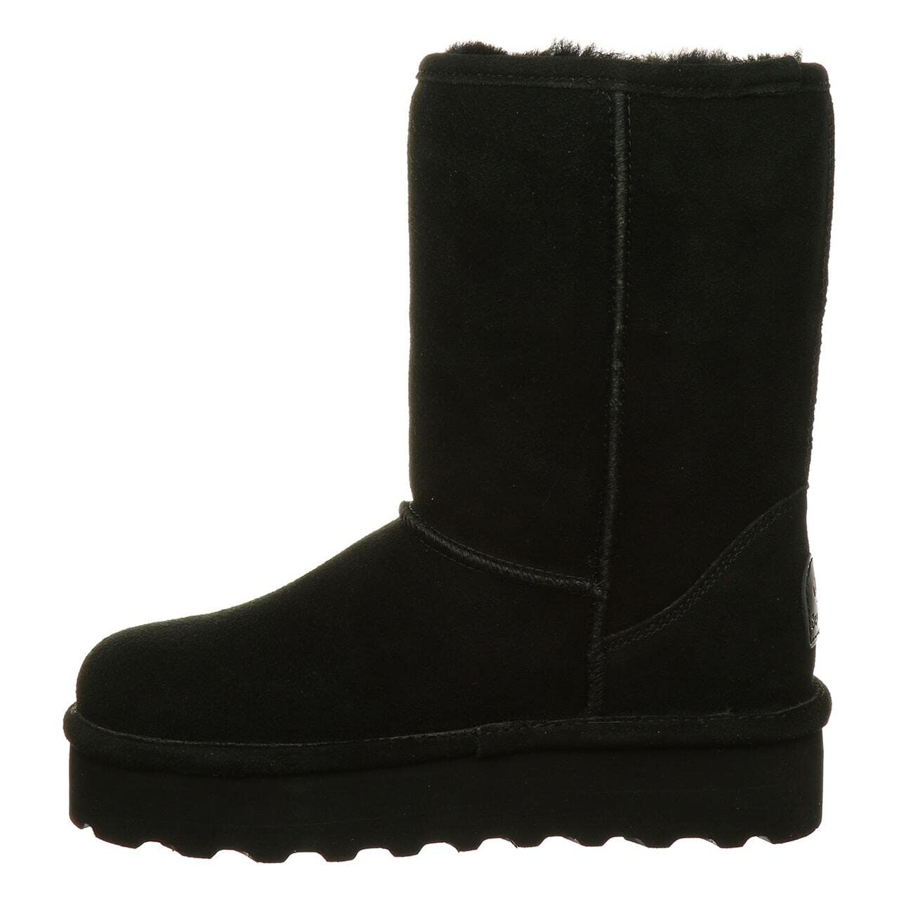 BEARPAW Women's Retro Elle Suede Slip-On Winter Boots - Classic Comfortable Booties in Multiple Colors for Casual Outfits & Cold Weather