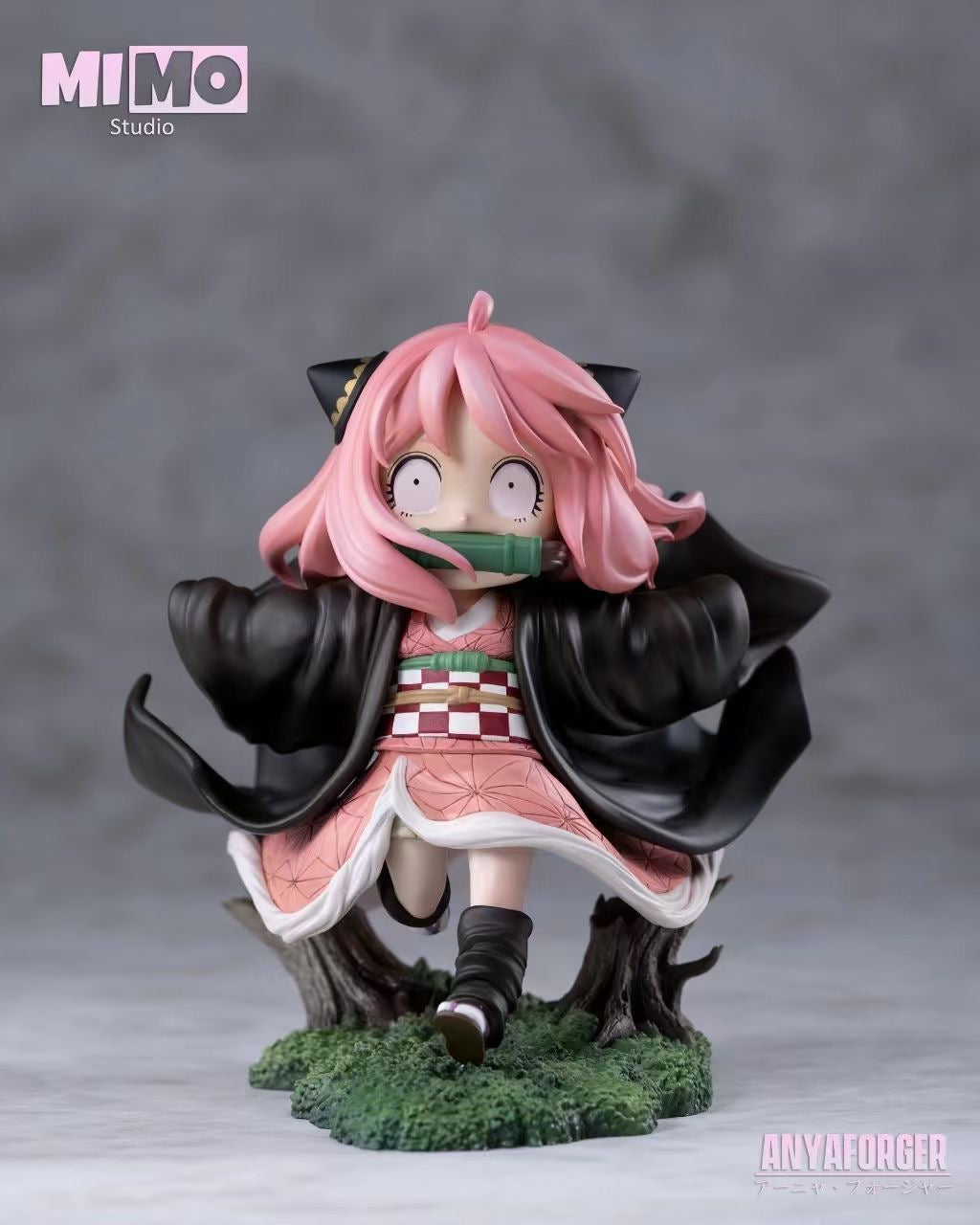 Mimo Studio Anya Cosplay Kamado Nezuko Costume - Demon Slayer Anime Outfit for Halloween, Comic Con & Cosplay Events