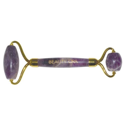 Beauty Ora Crystal Face Roller, Eye Roller & Body Roller - Jade & Rose Quartz Facial Massage Tool for Skin Care, Puffiness Relief & Lymphatic Drainage - Perfect for Home Spa, Self-Care & Gift Giving