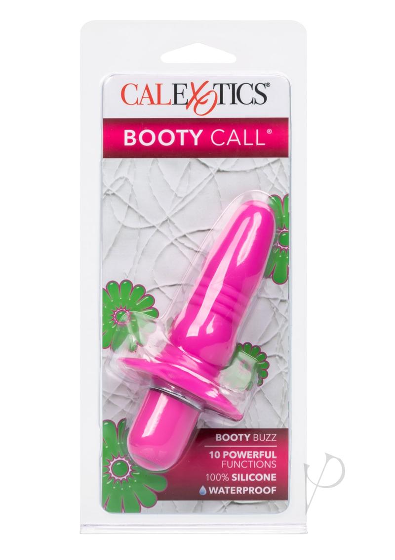 Booty Call Booty Buzz Silicone Vibrating Butt Plug - Pink | Remote Control Anal Toy for Couples & Solo Play | Enhance Intimacy & Sensual Pleasure