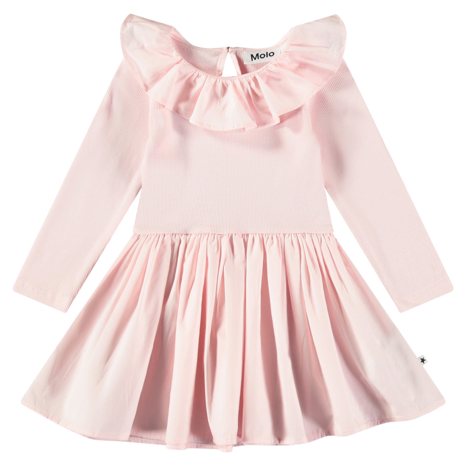 Molo Crystala Light Pink Dress for Women - Elegant Floral Lace Party Dress for Weddings, Cocktails & Special Occasions