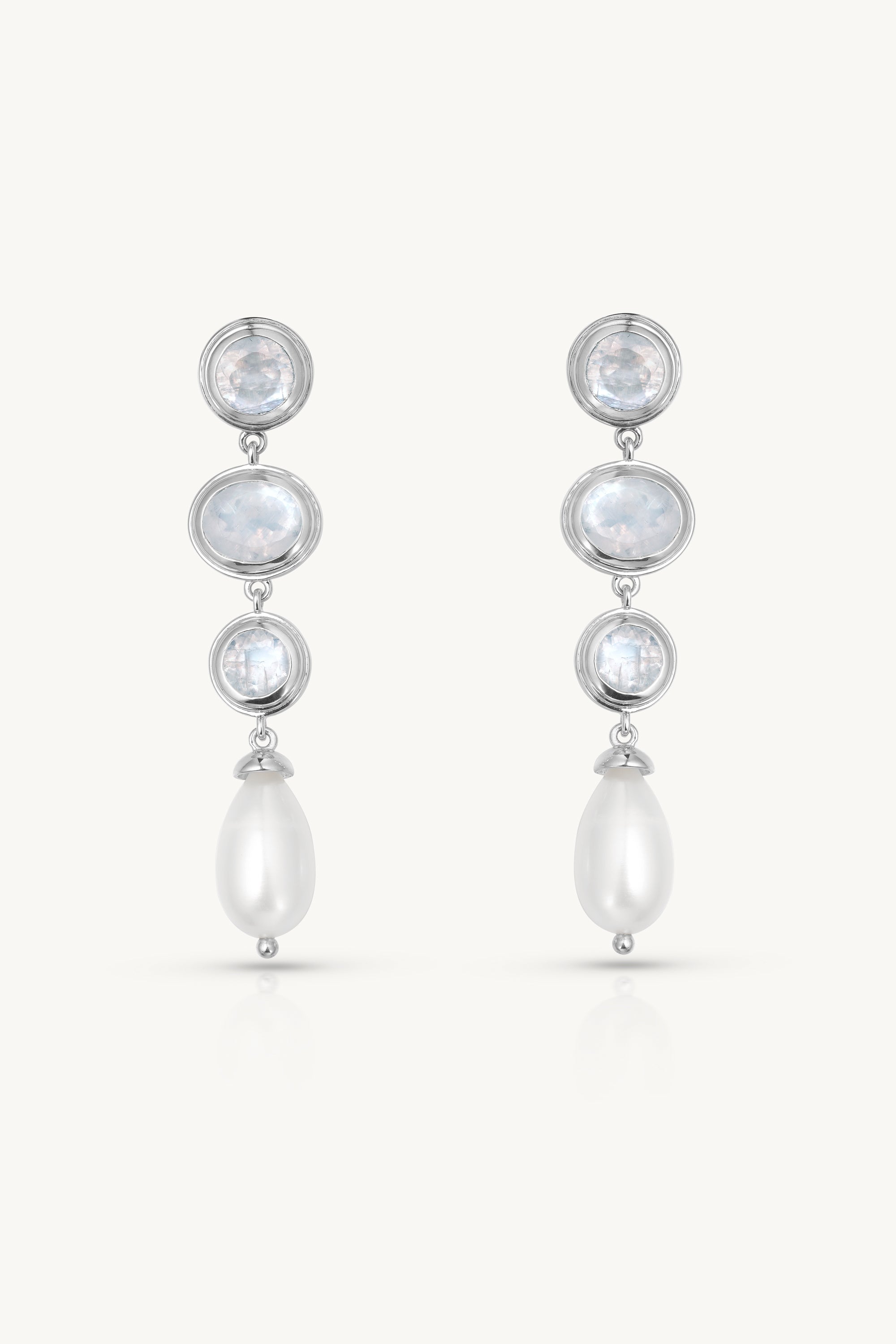 Elegant Eleanor Silver Earrings for Women - Hypoallergenic & Tarnish-Free - Perfect for Parties, Weddings & Everyday Wear