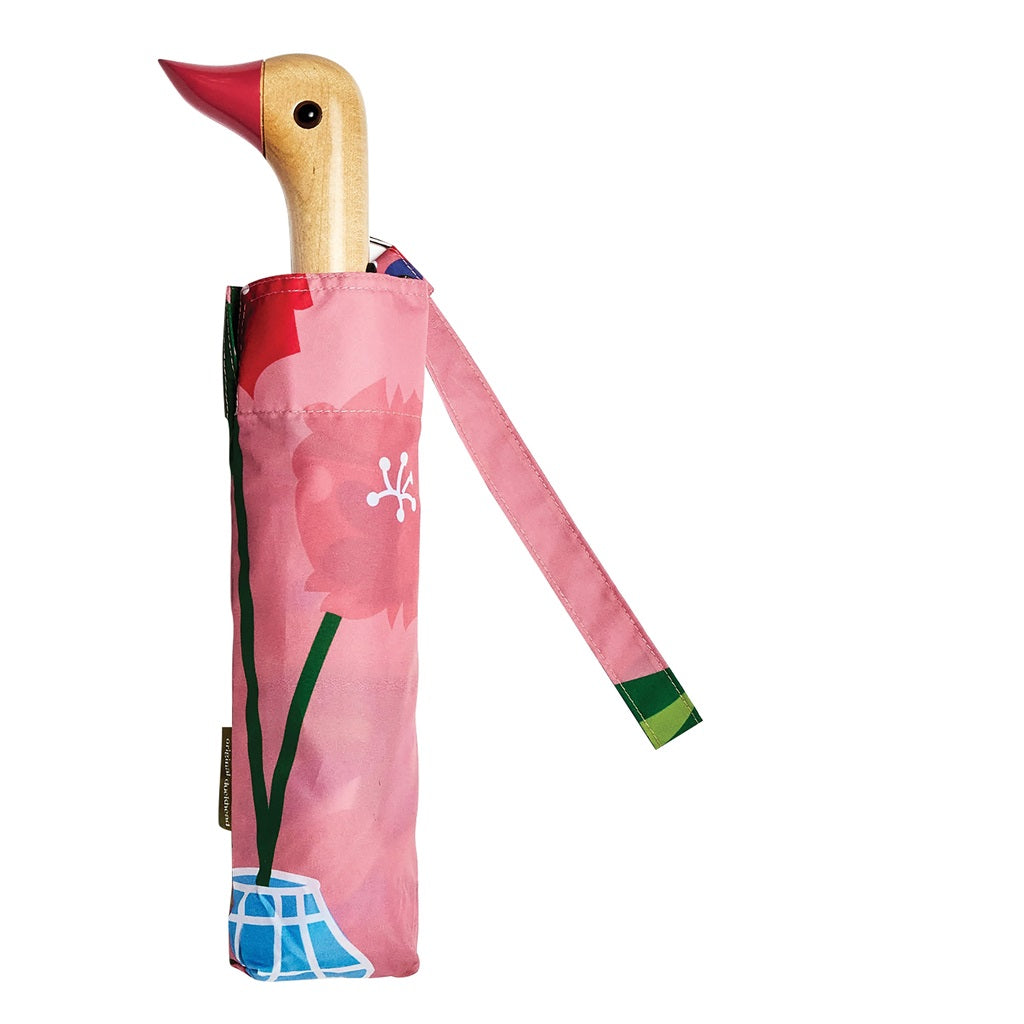 Original Duckhead Duck Umbrella Compact Vases - Cute Duck-Shaped Mini Vases for Home Decor, Office Desk, Wedding Centerpieces & Gift Ideas