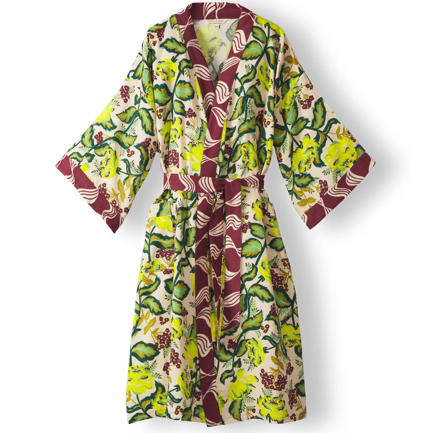 Margot Cotton Bath Robe for Women - Soft & Absorbent Luxury Spa Robe with Pockets - Perfect for Bath, Pool, Beach & Relaxing at Home