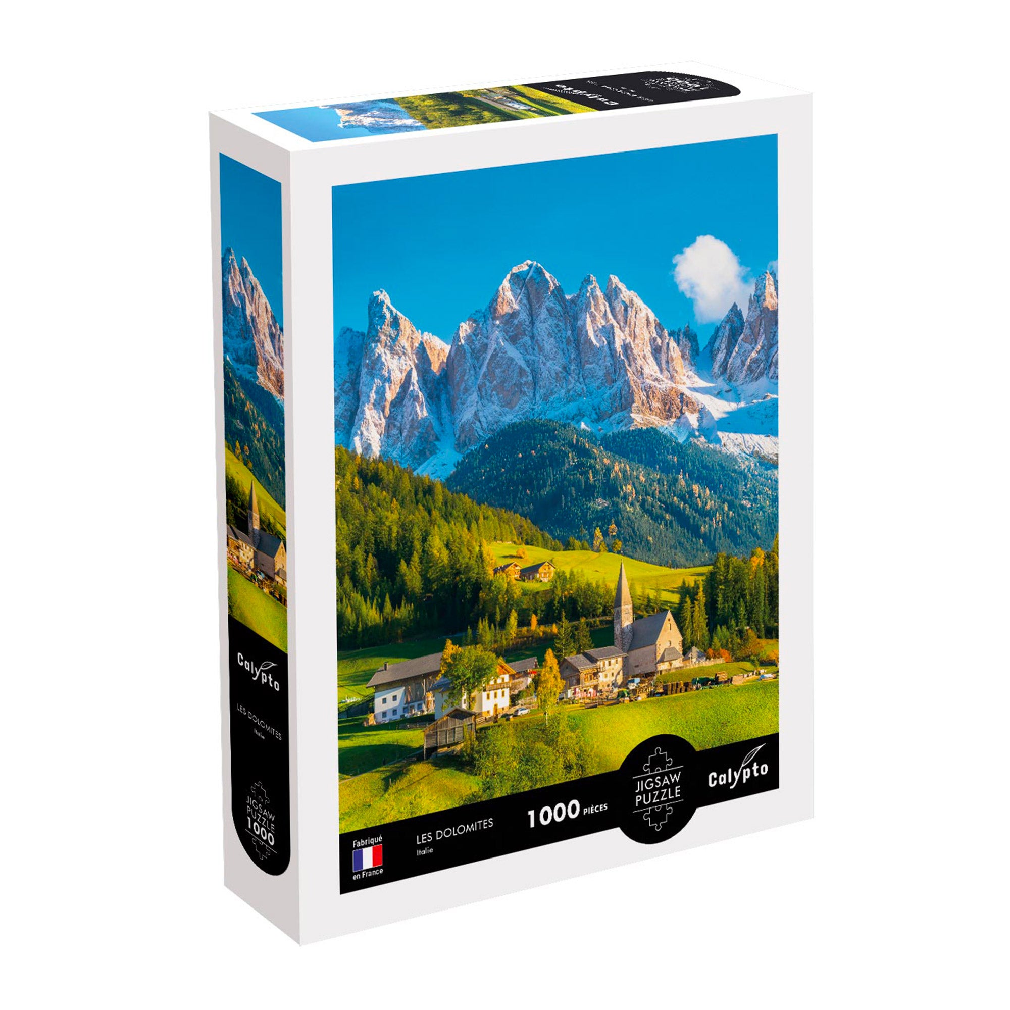 1,000 Piece Jigsaw Puzzle - The Dolomites Italy Landscape - Challenging Adult Puzzle for Relaxation & Home Decor | Perfect for Family Game Night, Stress Relief & Wall Art Display
