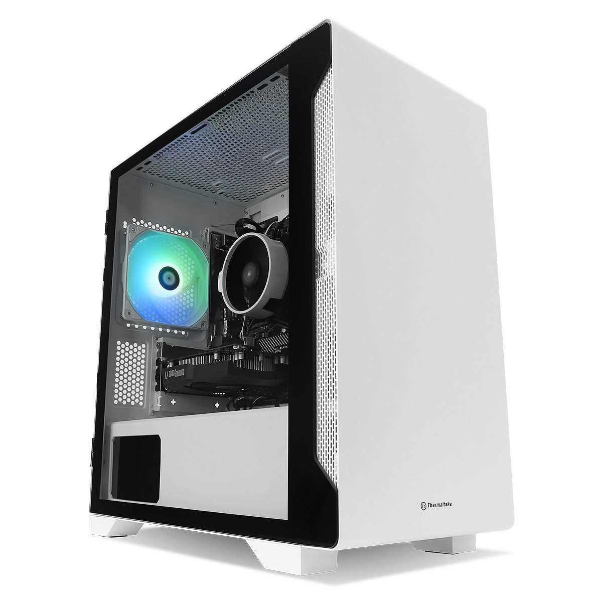 Arasaka RTX 3050 Ryzen 3 4100 Gaming Desktop Computer - High Performance 1080p Gaming PC for Esports, Streaming & Content Creation