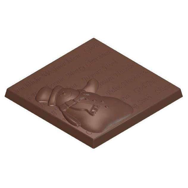 50g Snowman Tablet Mould - DIY Silicone Candy Chocolate Soap Mold for Christmas Baking & Holiday Crafts - Perfect for Home Decor, Party Favors, and Gift Making
