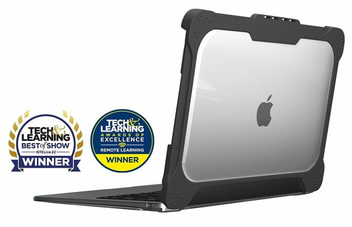 MAXCases Extreme Shell Protective Case for MacBook Air 13.3 (2018-2021 Models with Touch ID, Intel & M1 Chips) - Durable Laptop Cover for Work, Travel & School Use