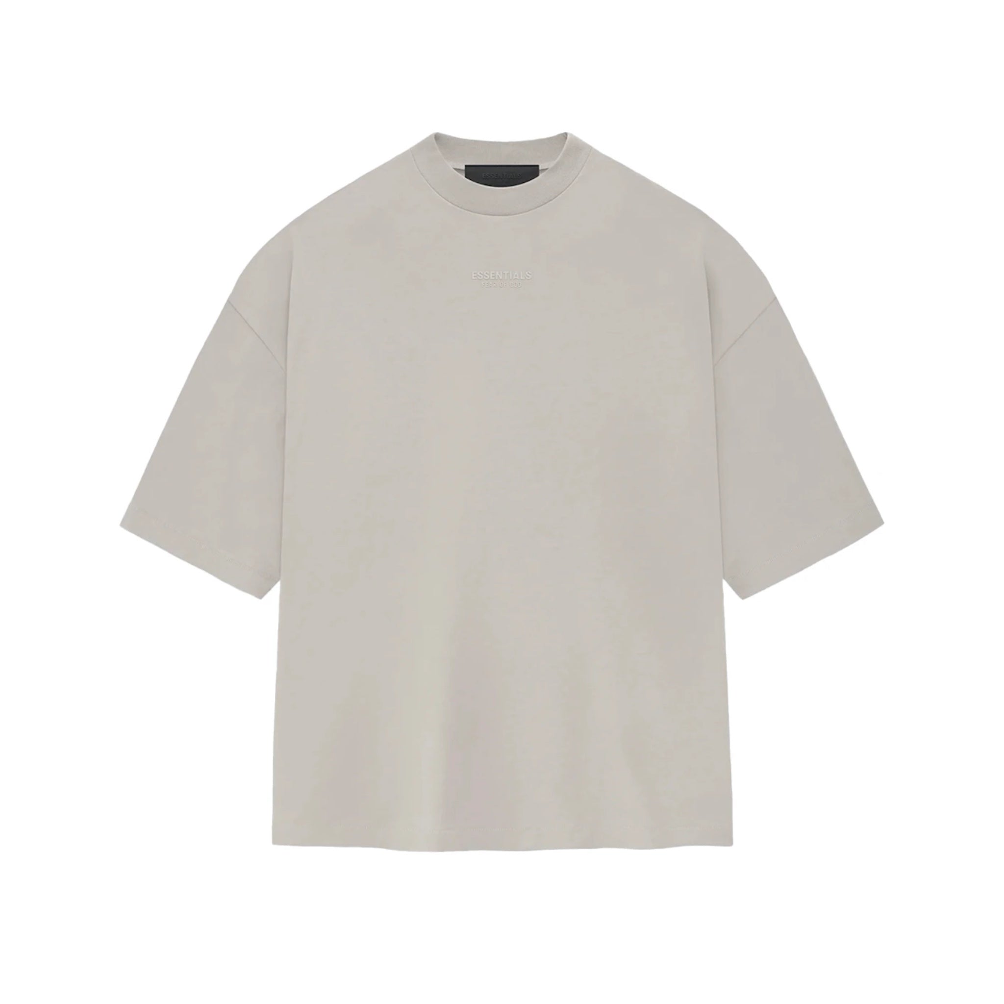 Fear of God Essentials T-Shirt - Silver Cloud | Premium Cotton Men's Tee for Casual & Streetwear Outfits