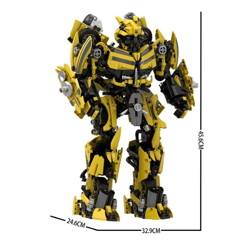 2688pcs X8801 Bumblebee Mech Building Blocks Set - Transformers Robot Model Kit for Adults & Kids, Perfect for Collectors, DIY Projects & STEM Education | Great Gift for Birthday & Christmas