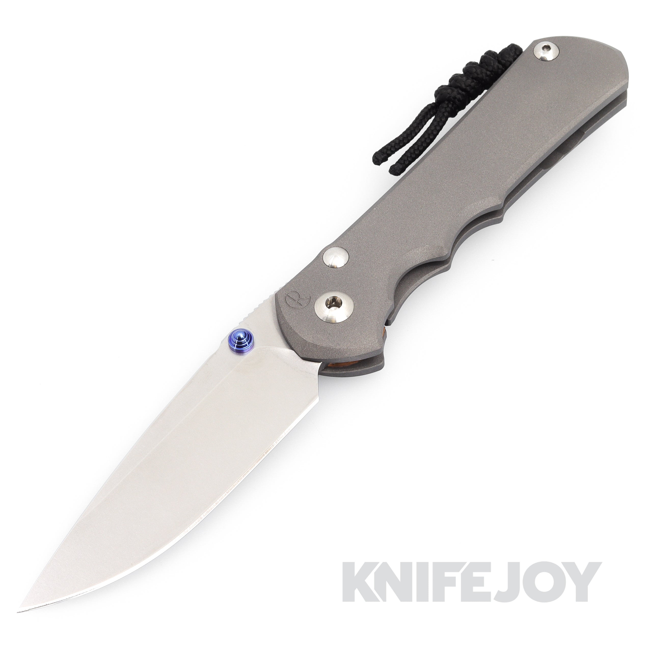 Chris Reeve Knives Large Inkosi Plain Drop Point Magnacut Blade with Titanium Handles - Premium EDC Folding Knife for Outdoor Camping, Hunting & Survival Gear