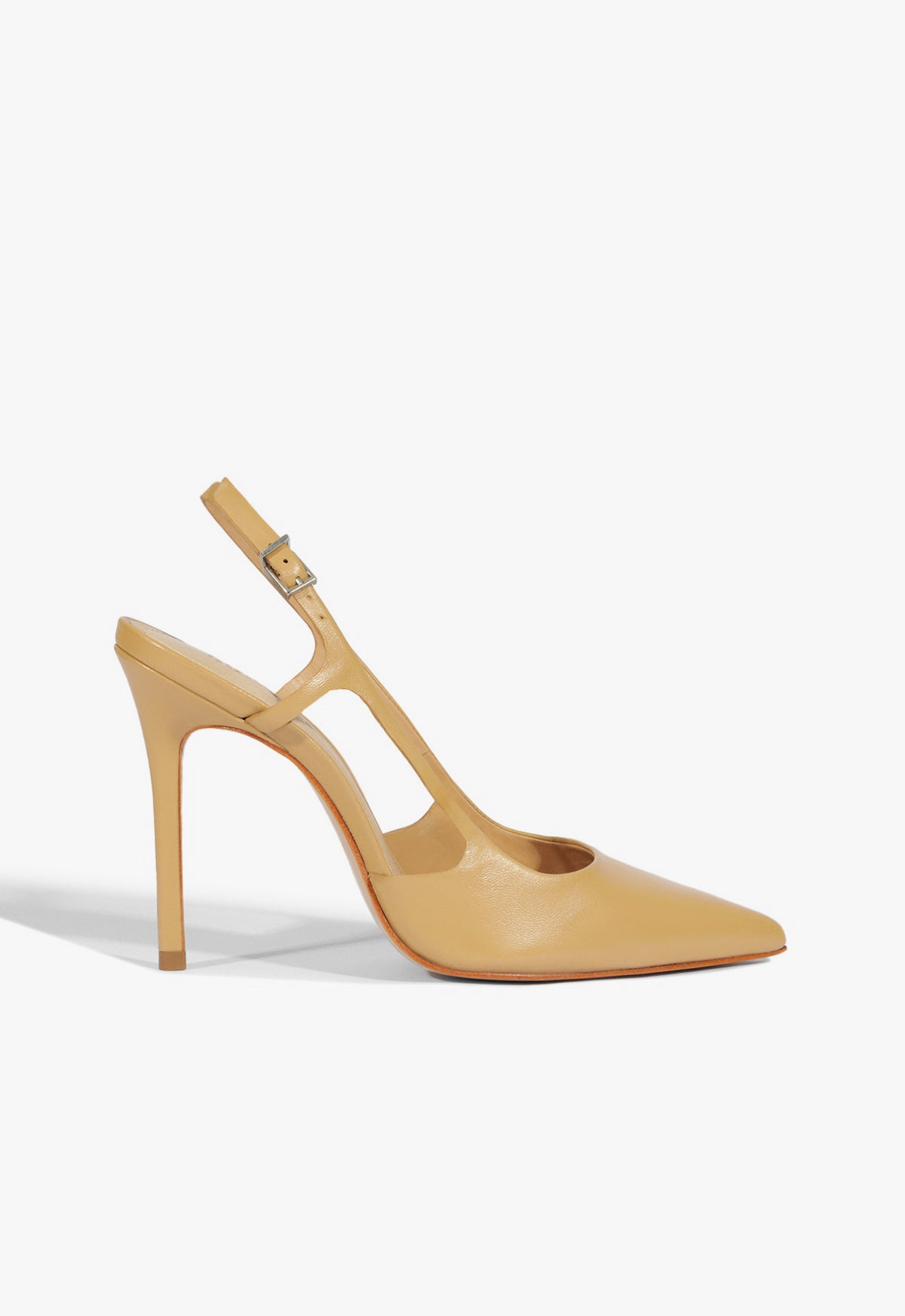 Boris Women's High Heel Stiletto Pumps - Beige Pointed Toe Dress Shoes for Party, Wedding & Office Wear