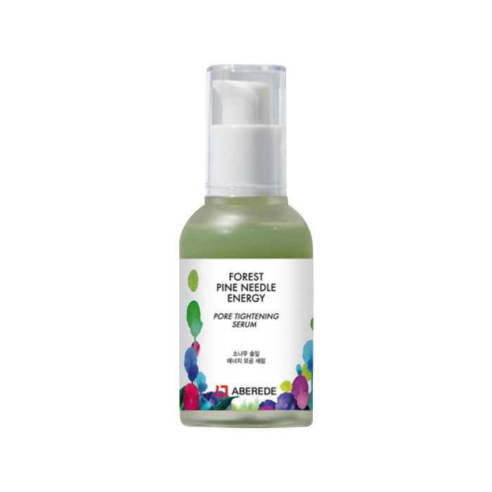 ABEREDE Forest Pine Needle Energy Pore Tightening Serum 50ml - Natural Facial Treatment for Oily & Acne-Prone Skin | Minimize Pores & Control Shine | Perfect for Daily Skincare Routine & Nighttime Use