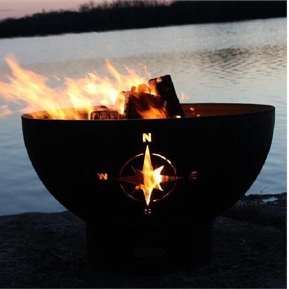 Navigator Wood Burning Fire Pit - Outdoor Camping & Backyard Bonfire Accessory for Patio, Garden, and RV Adventures