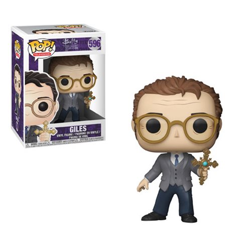 Buffy The Vampire Slayer 20th Anniversary Pop! Vinyl Figure - Giles [596] - Funko Pop Collectible for TV Show Fans & Gift Idea