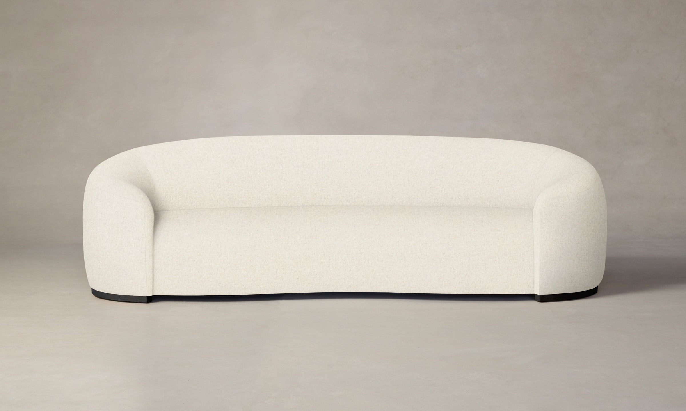 Luxury Chelsea Sofa - Italian Brushed Wool Vanilla Upholstery | Elegant Living Room Furniture for Modern Homes