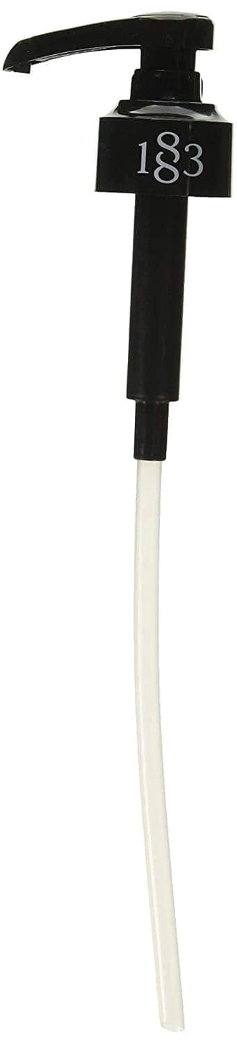 1883 Syrup Pump 1L for Glass Bottles - Perfect for Coffee Shops, Bars & Home Use - Dispense Syrups, Sauces & Liquids with Ease